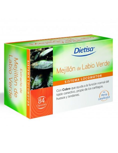 Mejillón de Labio Verde Dietisa - 84 cápsulas