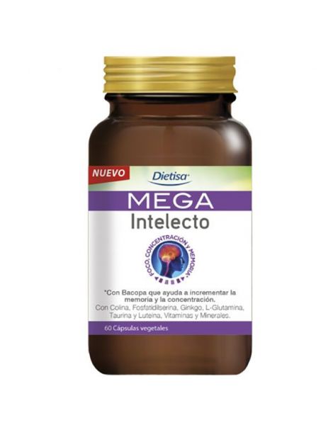 Mega Intelecto Dietisa - 60 cápsulas