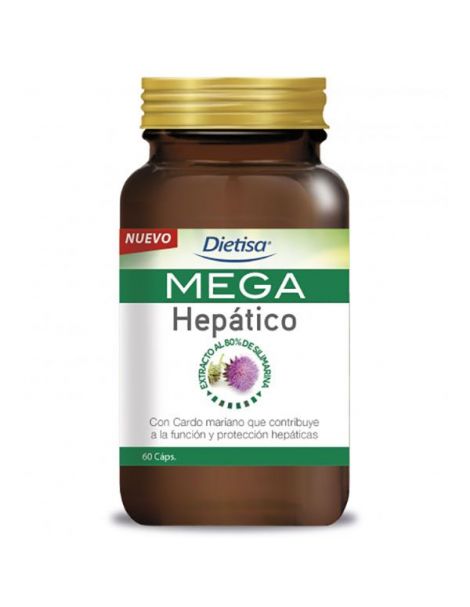 Mega Hepático Dietisa - 60 cápsulas