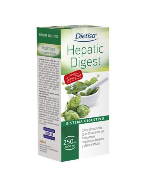 Hepatic Digest Dietisa - 250 ml.