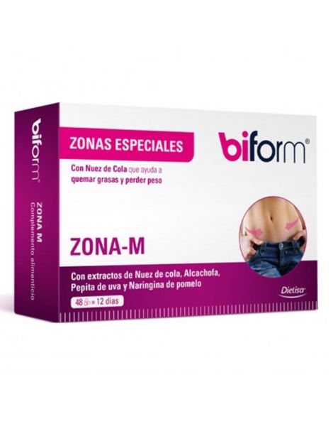Biform Zona M Dietisa - 48 cápsulas