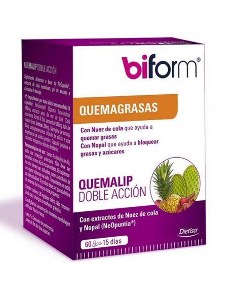 Biform Quemalip Dietisa - 60 cápsulas