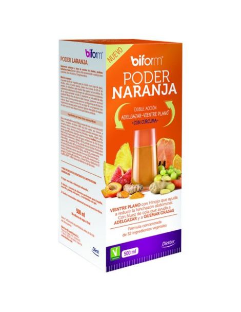 Biform Poder Naranja Dietisa - 500 ml.