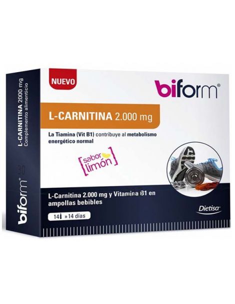 Biform L-Carnitina 2000 mg. Dietisa - 14 viales