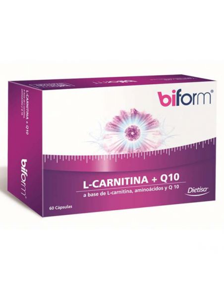 Biform L-Carnitina + Q10 Dietisa - 60 cápsulas