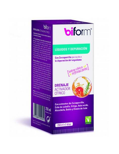 Biform Drenaje Activador Cítrico Dietisa - 250 ml.