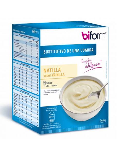 Biform Crema de Vainilla Dietisa - 6 sobres