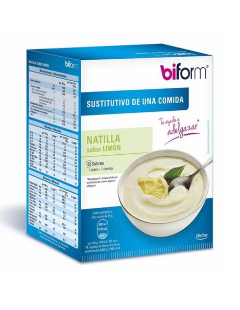 Biform Crema de Limón Dietisa - 6 sobres