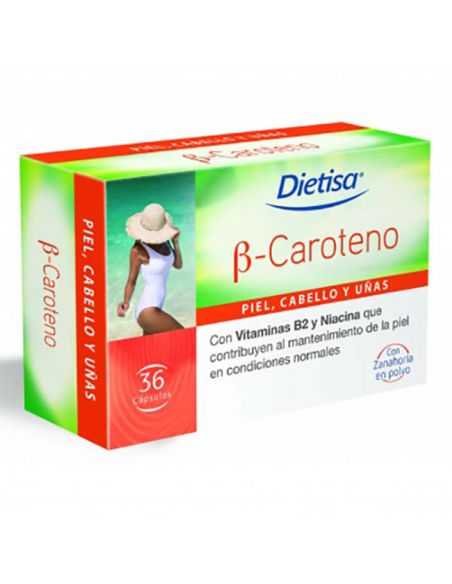 B-Caroteno Dietisa - 36 cápsulas