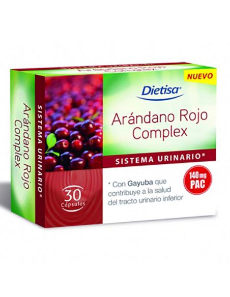 Arándano Rojo Complex Dietisa - 30 cápsulas