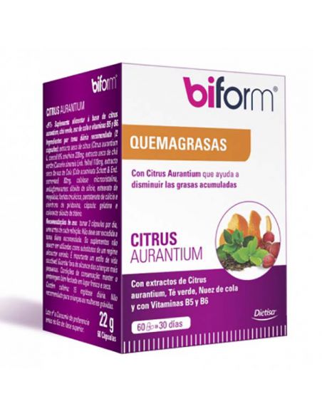 Biform Citrus Aurantium Dietisa - 60 cápsulas