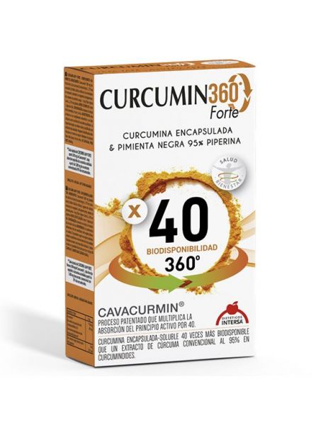 Curcumin 360 Forte Intersa - 60 cápsulas