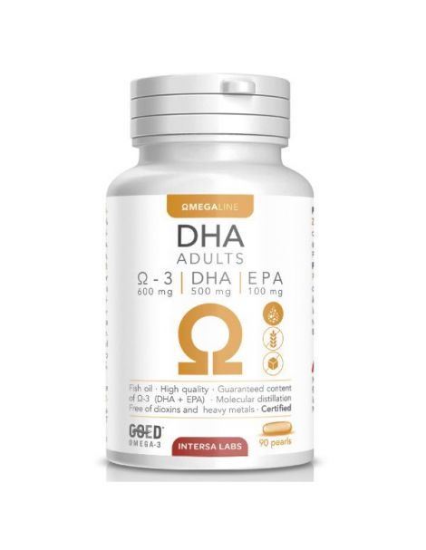 DHA Adultos Intersa - 90 perlas