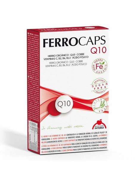Ferrocaps Q10 Intersa - 60 cápsulas