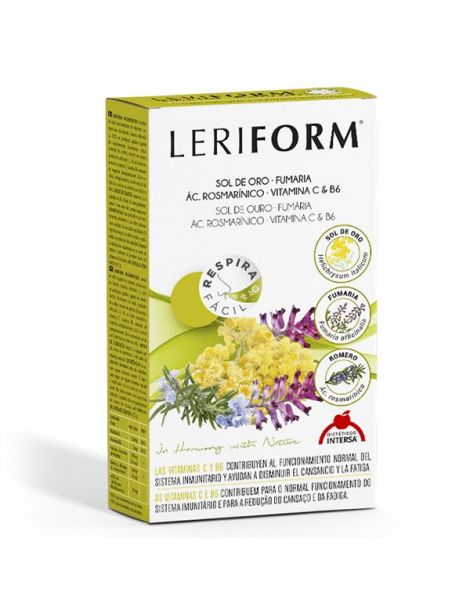 Leriform Intersa - 60 cápsulas