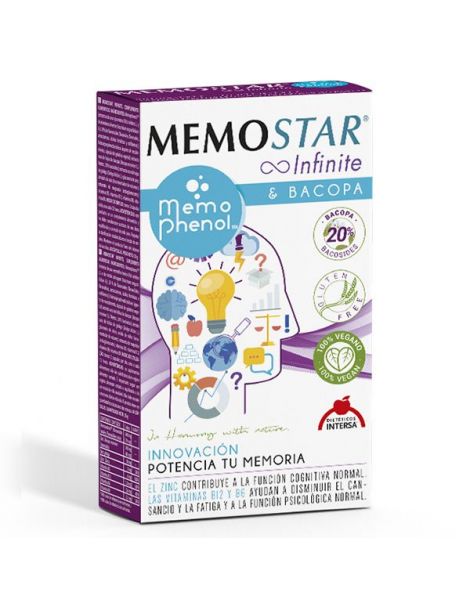 Memostar Infinite Intersa - 60 cápsulas