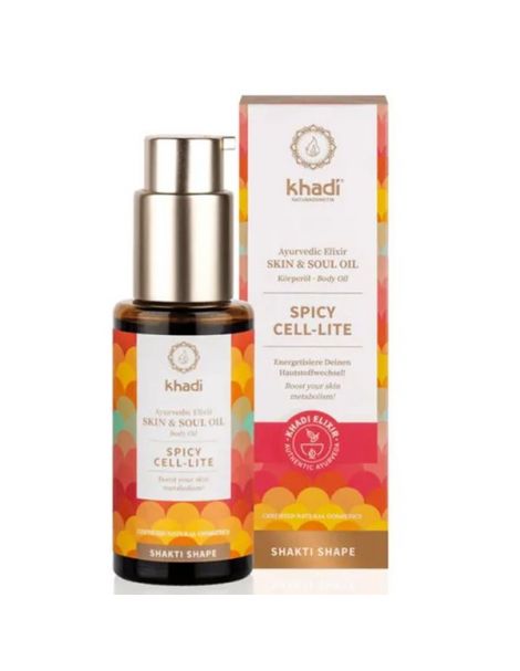 Aceite Elixir Anticelulítico Khadi - 50 ml.