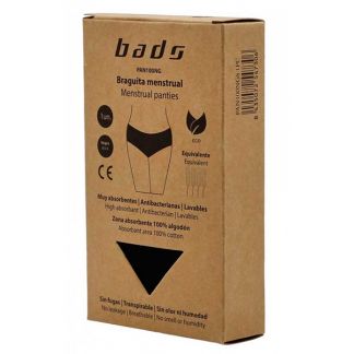 Braguita Menstrual Negra con Costura Bads 2