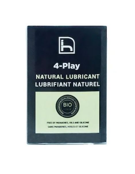 Lubricante Natural 4-Play - 10 monodosis