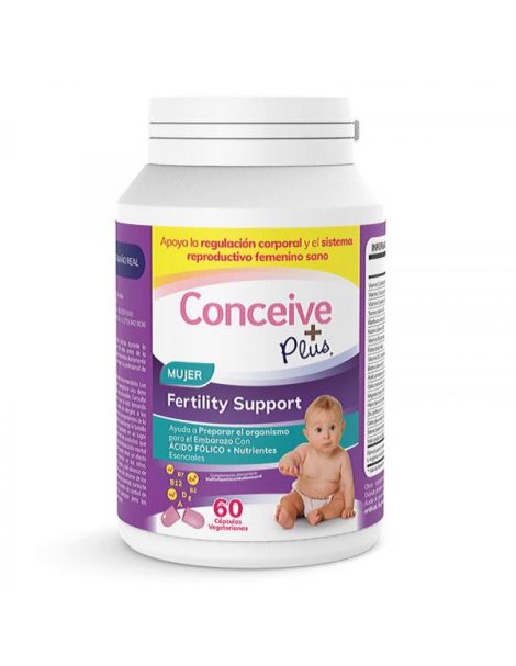 Conceive Plus Apoyo Fertilidad Femenina - 60 cápsulas