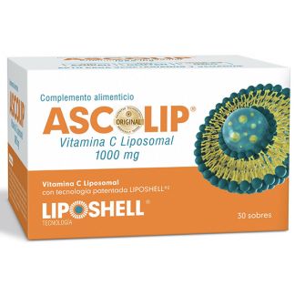 Ascolip Vitamina C Liposomal 1000 mg. Liposhell - 30 sobres