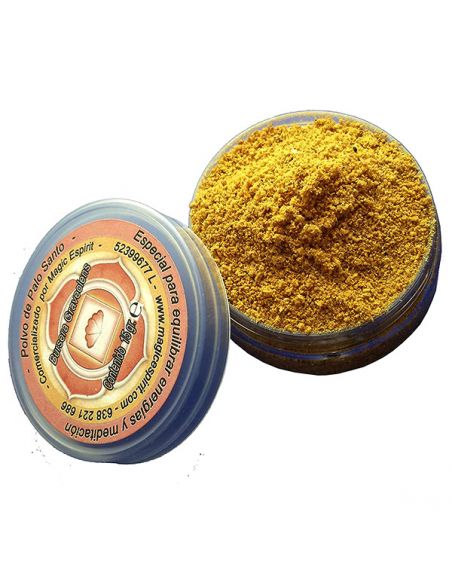 Palo Santo en polvo - tarro de 20 gramos