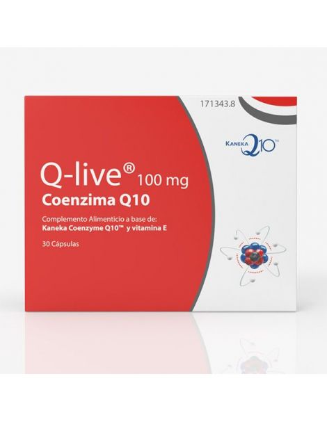 Q-Live CoQ10 100 mg Margan - 30 cápsulas