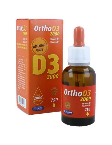 Vitamina Ortho D3 2000 UI Orthonat - 30 ml.