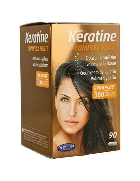 Keratin Complex Forte Orthonat - 90 cápsulas