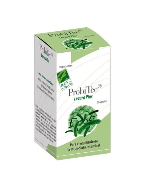 ProbiTec Levura Plus Cien por Cien Natural - 20 cápsulas