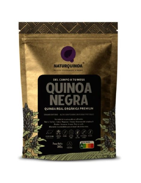 Quinoa Real Negra en Grano Eco Naturquinoa - 300 gramos