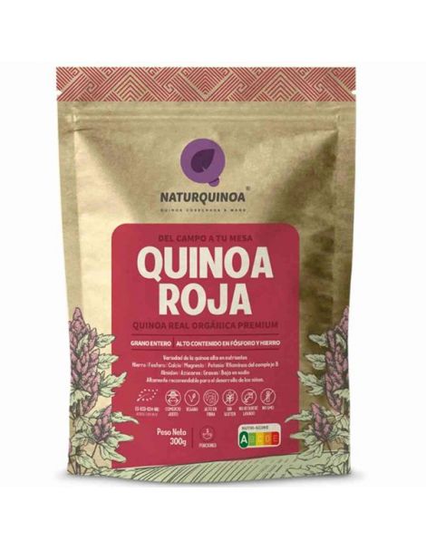 Quinoa Real Roja en Grano Eco Naturquinoa - 300 gramos