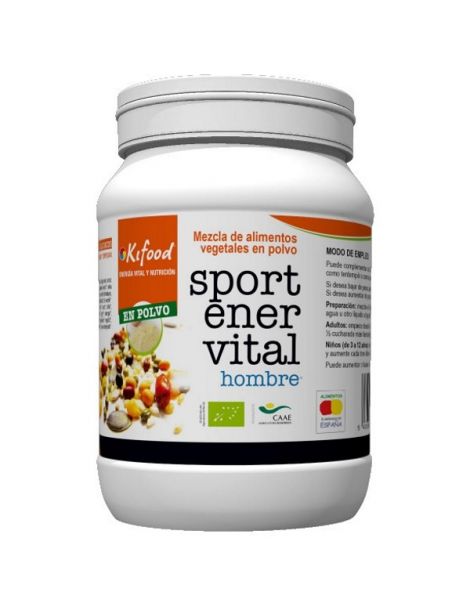 Kifood Sport Ener Vital para Hombre - 1000 gramos