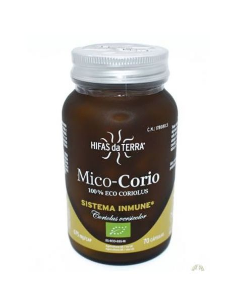 Mico-Corio Hifas da Terra - 70 cápsulas