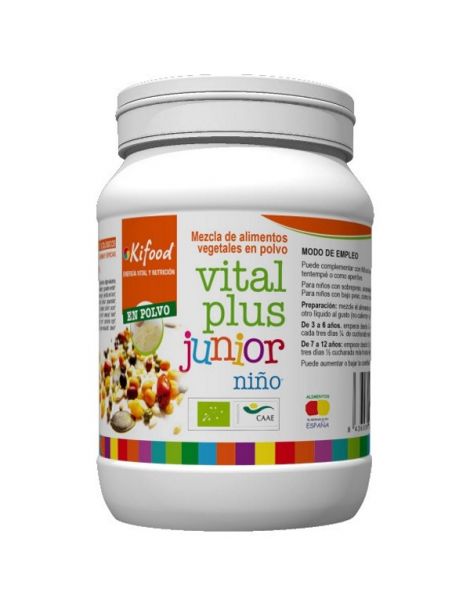 Kifood Vital Plus Junior Niño - 1000 gramos