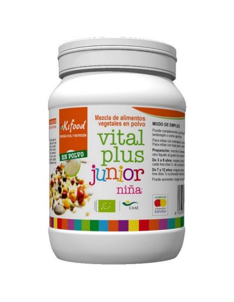 Kifood Vital Plus Junior Niña - 1000 gramos