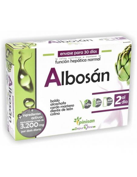 Albosán Pinisan - 60 cápsulas