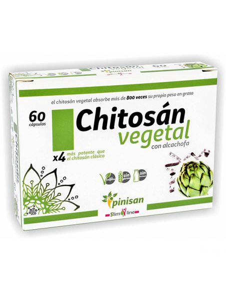 Chitosán Vegetal Pinisan - 60 cápsulas