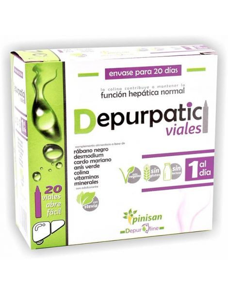 Depurpatic Pinisan - 20 viales