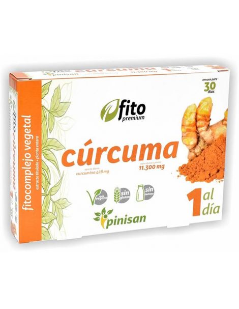 Fito Premium Cúrcuma Pinisan - 30 cápsulas