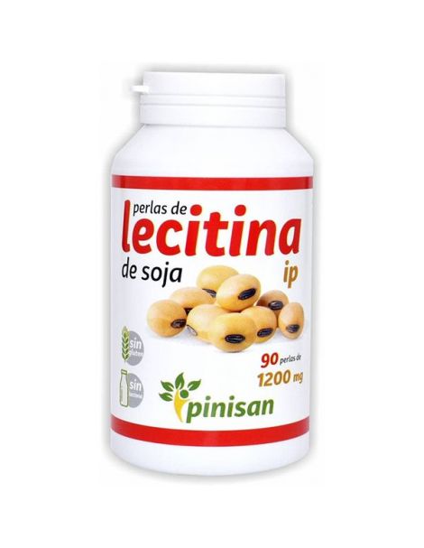 Lecitina de Soja Pinisan - 90 perlas