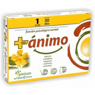Más Ánimo Pinisan - 30 cápsulas