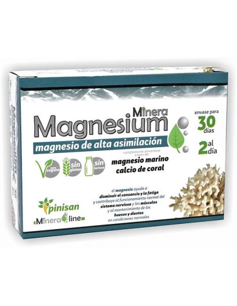 Minera Magnesium Pinisan - 60 cápsulas