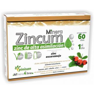 Minera Zincum Pinisan - 60 cápsulas