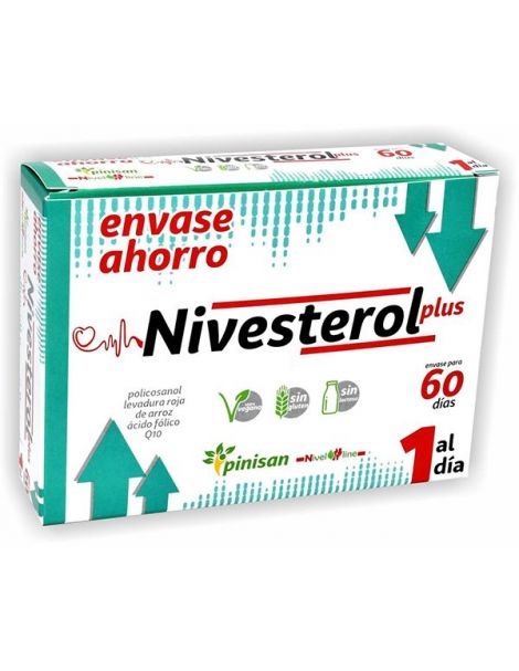 Nivesterol Plus Pinisan - 60 cápsulas