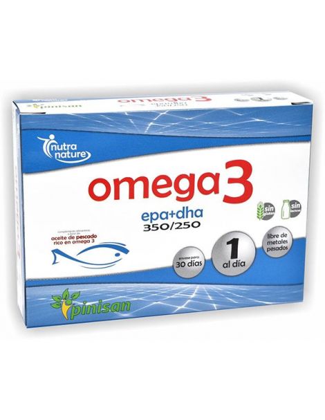 Omega 3 EPA + DHA Pinisan - 30 perlas