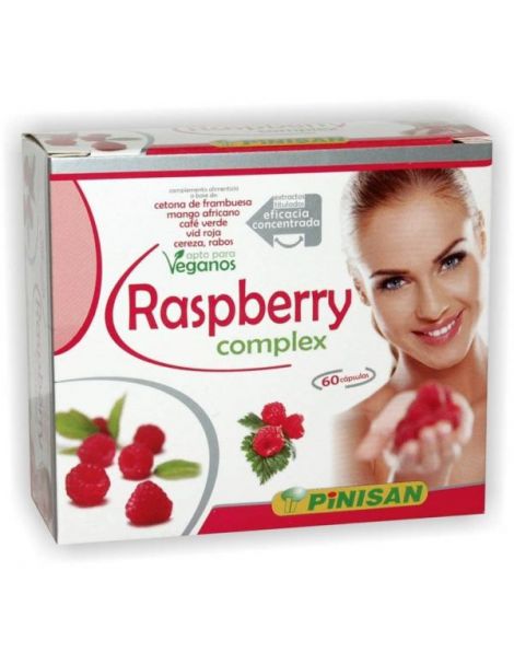 Rapsberry Complex Pinisan - 60 cápsulas