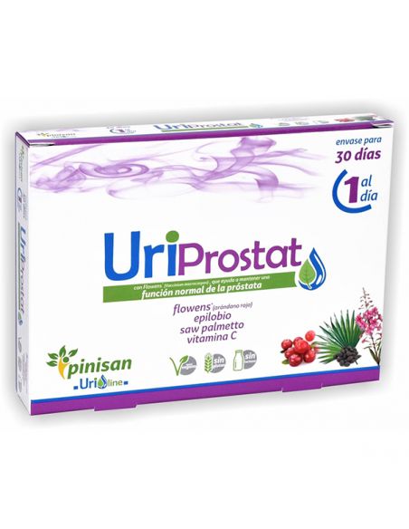 Uriprostat Pinisan - 30 cápsulas
