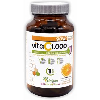 Vitamina C 1000 con Bioflavonoides Pinisan - 90 cápsulas