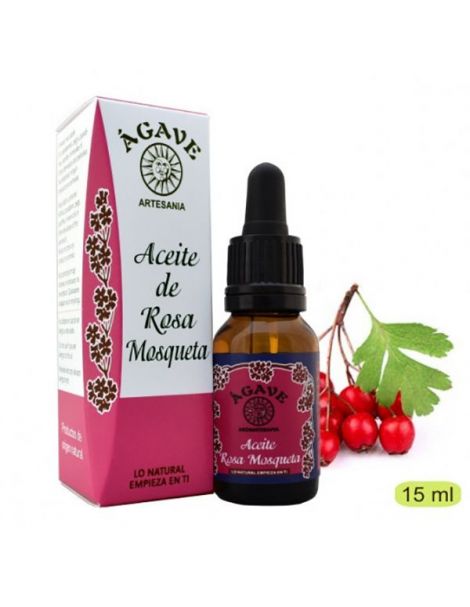 Aceite de Rosa Mosqueta Ágave - 15 ml.